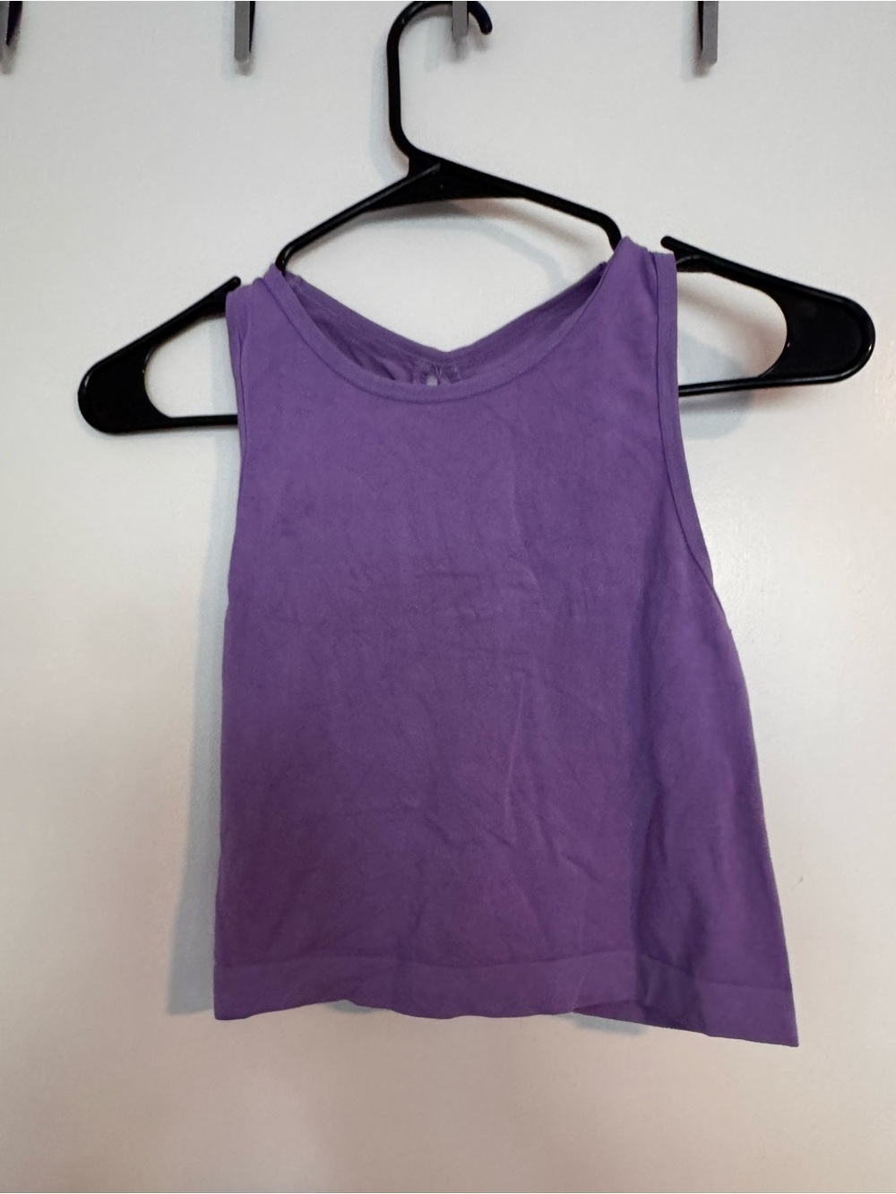 Purple Tank Top - Women's Athletic Crop